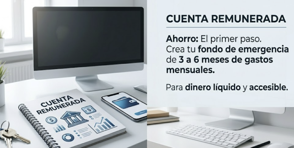 cuenta remunerada con fondo de emergencia