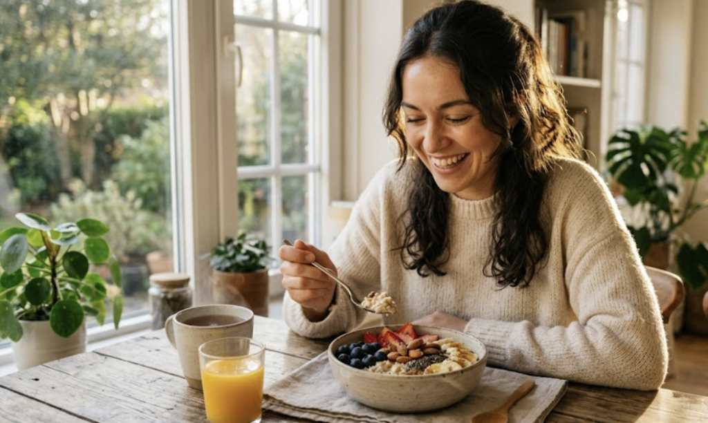 Disfrutar los beneficios de la avena a diario