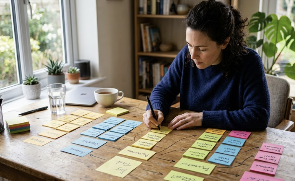 Dividir tareas para superar la procrastinación