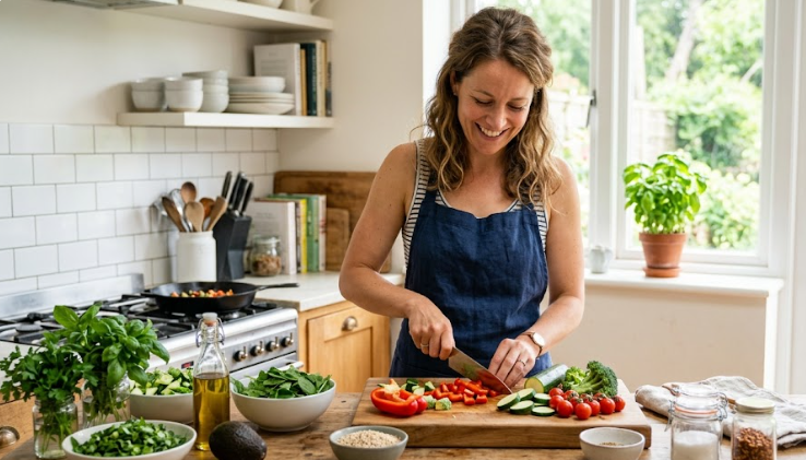 Cocinar sano con el recetario de 120 recetas y plan de 21 días