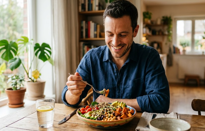 Disfrutar recetas saludables para bajar de peso