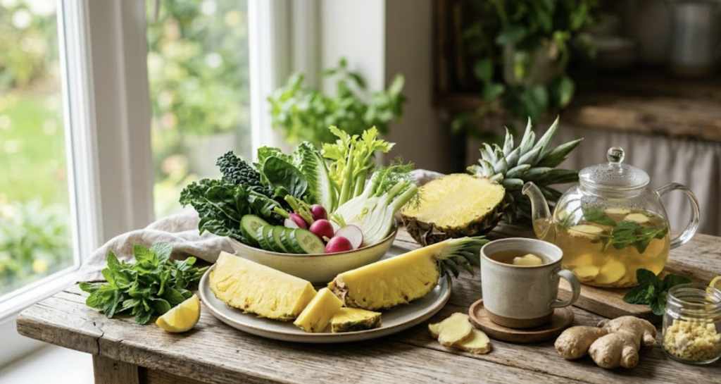 Qué comer en lugar de alimentos que inflaman el vientre
