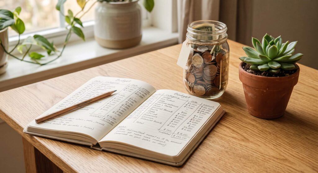 Método kakebo en papel para ahorrar
